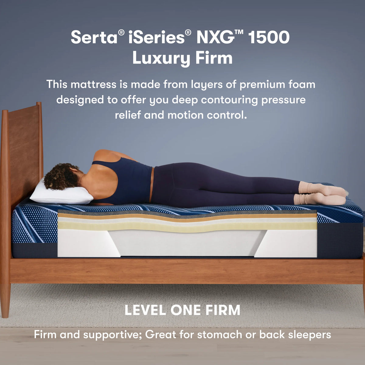 SERTA ISERIES NXG COLLECTION - 1500 LUXURY FIRM
