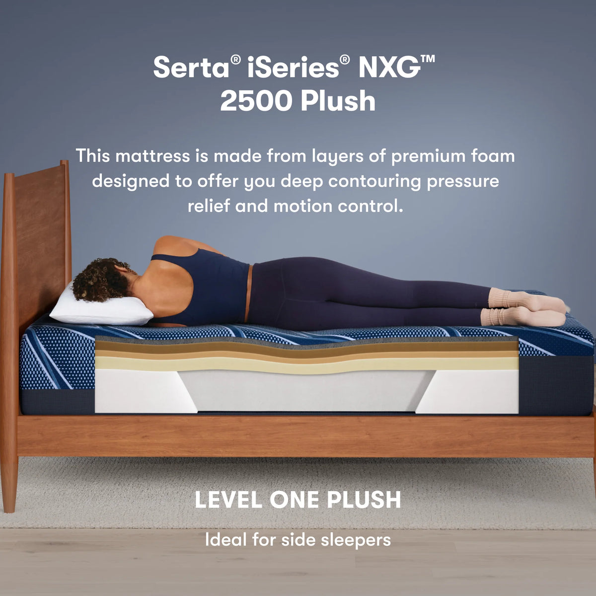 SERTA ISERIES NXG COLLECTION - 2500 LUXURY PLUSH