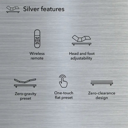 BASELOGIC ADJUSTABLE BASE - SILVER
